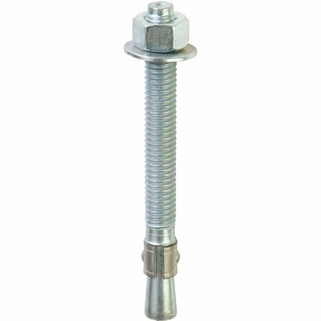 RED HEAD 1/4 In. x 2-1/4 In. Zinc Wedge Anchor Bolt 50080